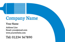 decorator business cards (3445)