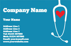 dental and medical business cards (3456)