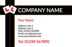 driving instructor business cards (3471)