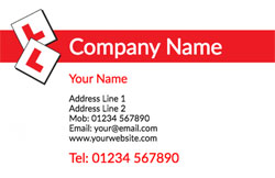 driving instructor business cards (3474)