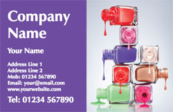 beauty business cards (3550)