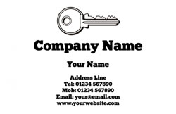 locksmith business cards (3560)