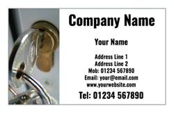 locksmith business cards (3564)