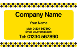 taxi business cards (3656)