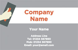 plastering business cards (4659)
