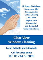 window cleaning leaflets (4271)