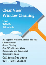 window cleaning leaflets (4273)