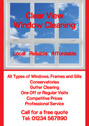window cleaning leaflets (4279)