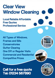 window cleaning leaflets (4281)