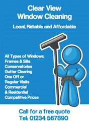 window cleaning leaflets (4284)