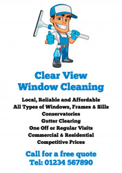 window cleaning leaflets (4285)