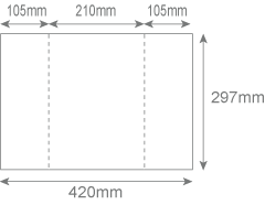 A3 Gate Fold