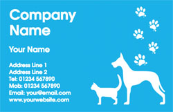 animal business cards (3341)
