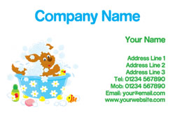 animal business cards (3346)