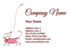 animal business cards (3347)
