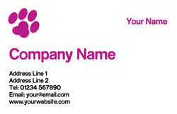 animal business cards (3349)