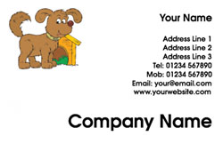 animal business cards (3351)