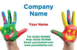 childcare business cards (3389)