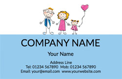 childcare business cards (3395)