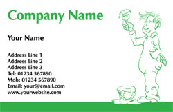 decorator business cards (3443)