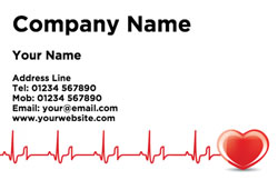 dental and medical business cards (3457)
