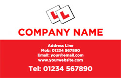 driving instructor business cards (3459)