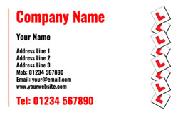 driving instructor business cards (3461)