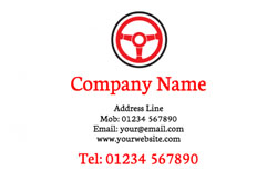 driving instructor business cards (3464)