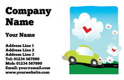 driving instructor business cards (3468)