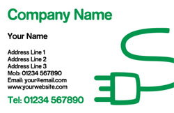electrician business cards (3481)