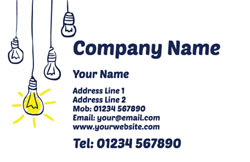 electrician business cards (3482)