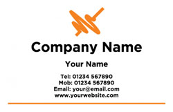 electrician business cards (3488)