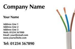 electrician business cards (3489)