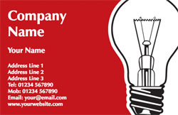 electrician business cards (3492)