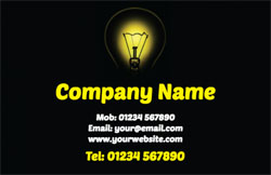 electrician business cards (3493)