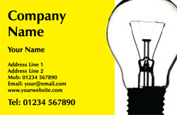 electrician business cards (3494)