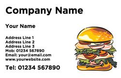 catering business cards (3510)