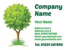 gardeners business cards (3521)