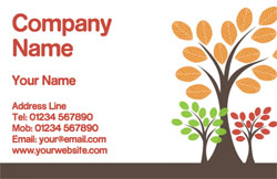 gardeners business cards (3526)