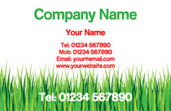 gardeners business cards (3528)