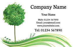 gardeners business cards (3533)