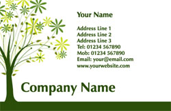 gardeners business cards (3534)