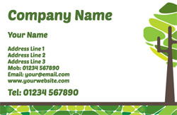 gardeners business cards (3536)