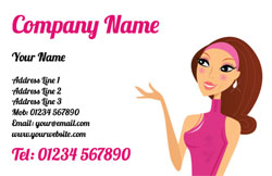 beauty business cards (3548)