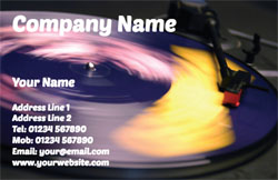 musical business cards (3565)