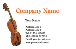musical business cards (3573)