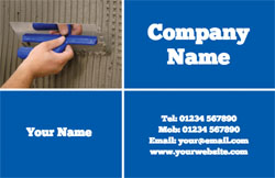 plastering business cards (3593)