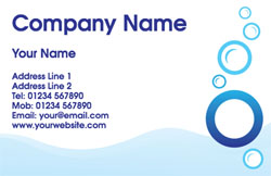 plumbing business cards (3603)