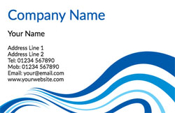 plumbing business cards (3609)