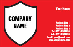 security business cards (3634)